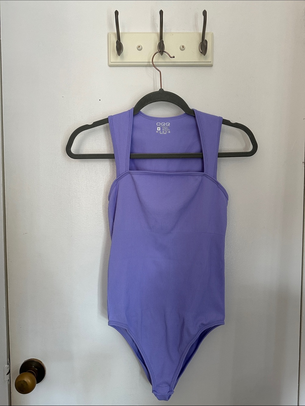 Purple One-Piece - Ribbed Design - Picture 2 of 5